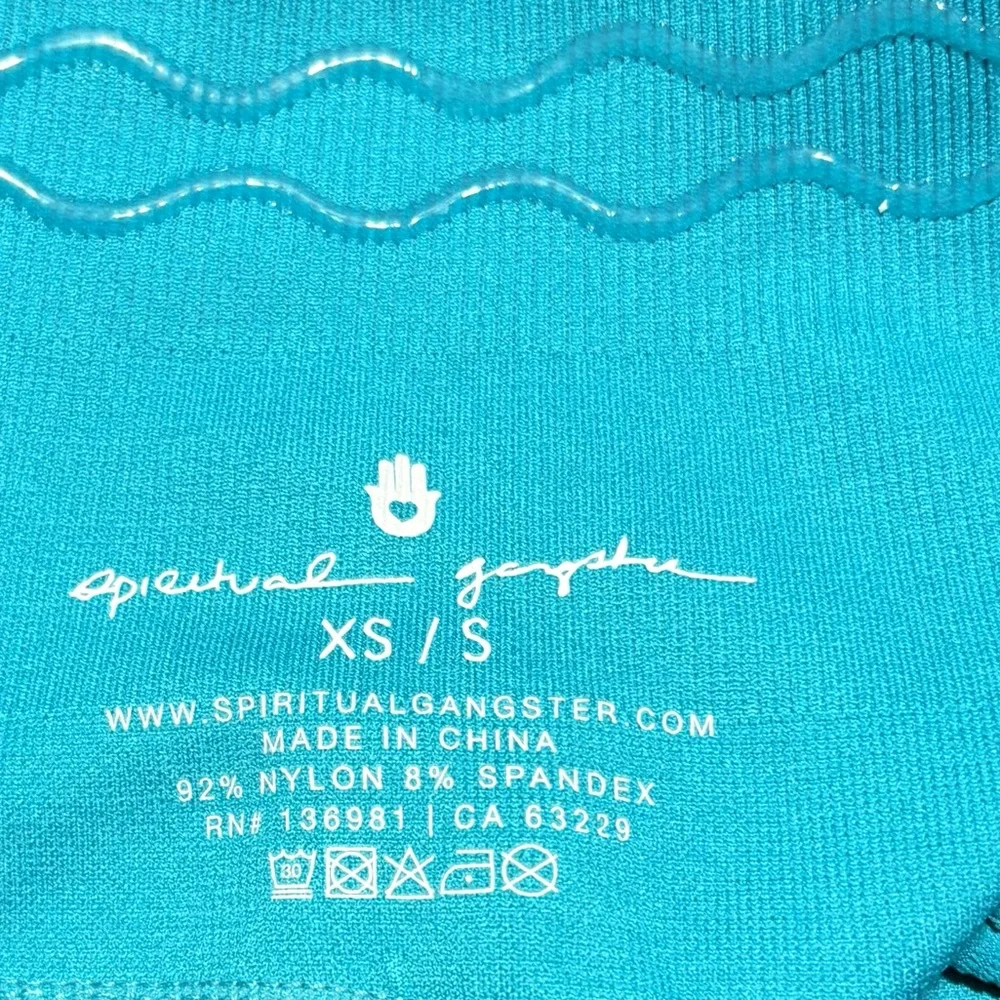 Spiritual Gangster chic teal